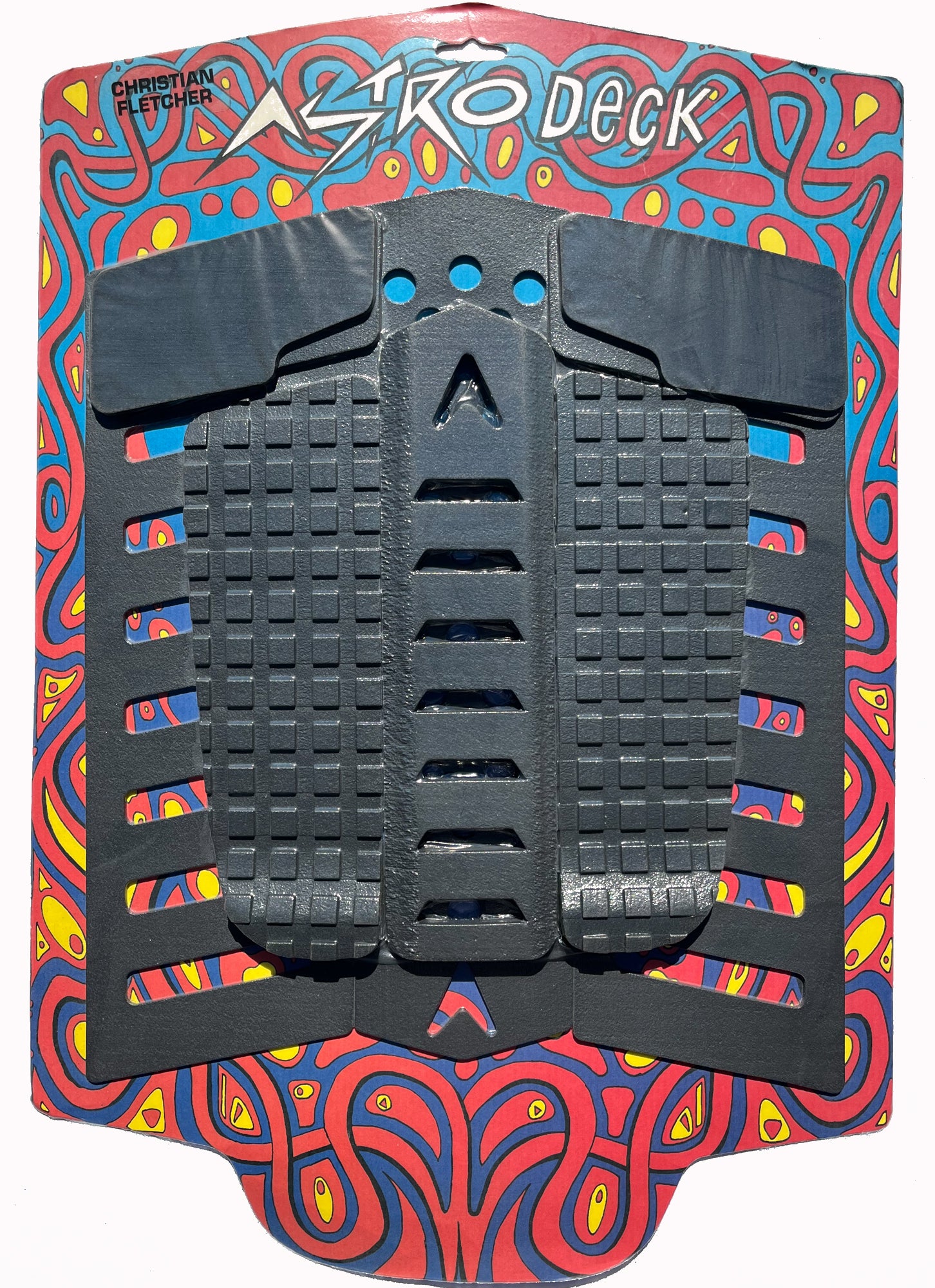 Pad de Surf Roam 3 Pièces Tail Pad Black Orange Pad de Surf Roam 3 Pièces Tail Pad Black Orange