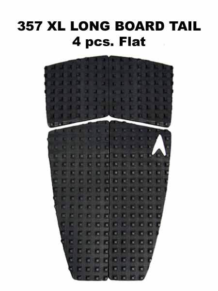 Astrodeck Surf Traction Pad - 357 XL LongBoard Tail Pad 4 pcs.