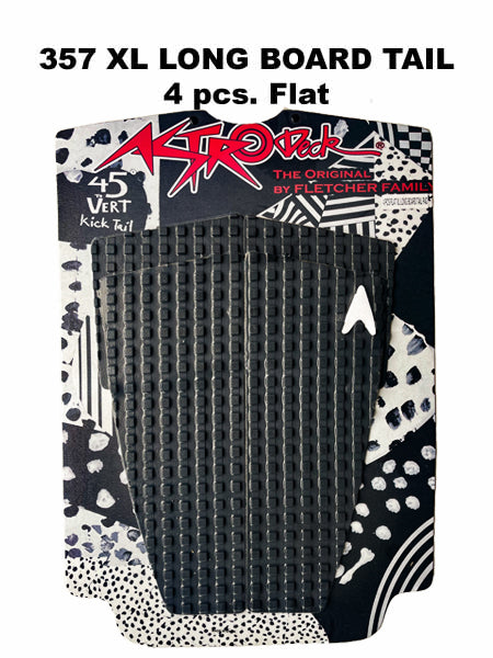 Astrodeck Surf Traction Pad - 357 XL LongBoard Tail Pad 4 pcs.