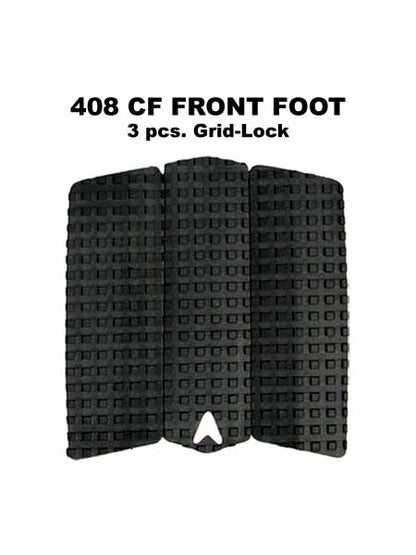 Astrodeck Surf Traction Pad - 408 CF Front Foot 3pcs. Grid-Lock