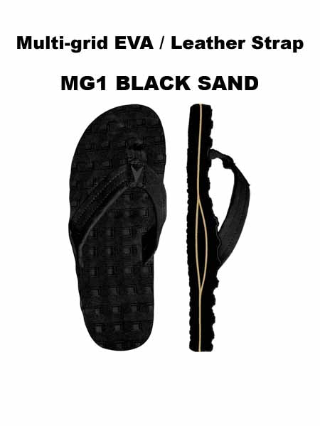Astrodeck Men’s Sandals by Herbie Fletcher – MG1 BLACK SAND